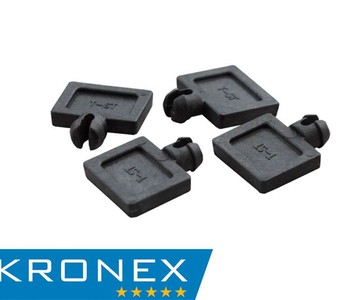 Табулятор KRONEX для плитки 4 мм для автомат. корректора угла наклона (упак. 40 шт)