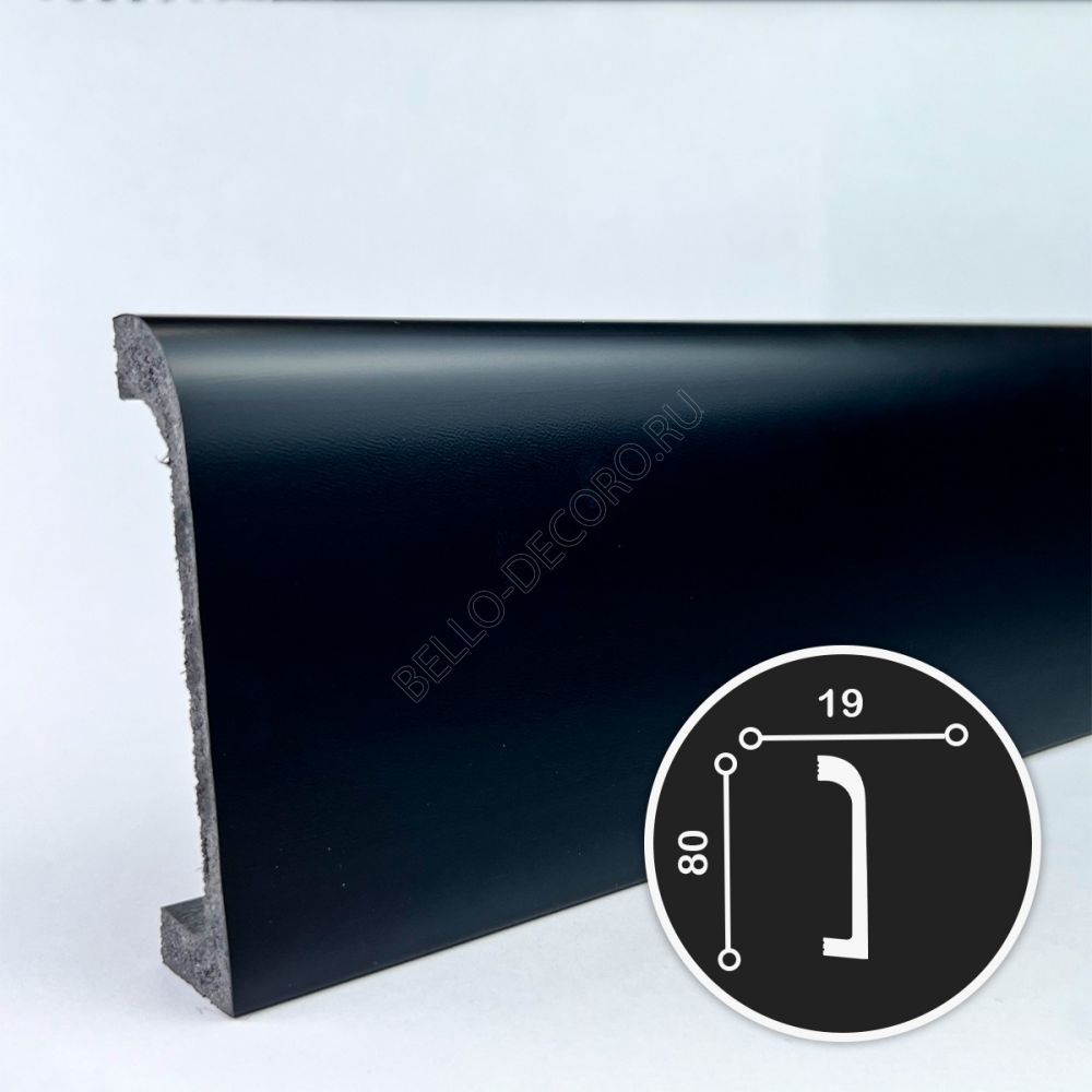 ПЛ16 80-19, Черный антрацит