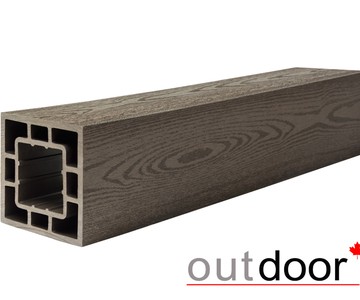 Столб Outdoor тёмно-коричневый