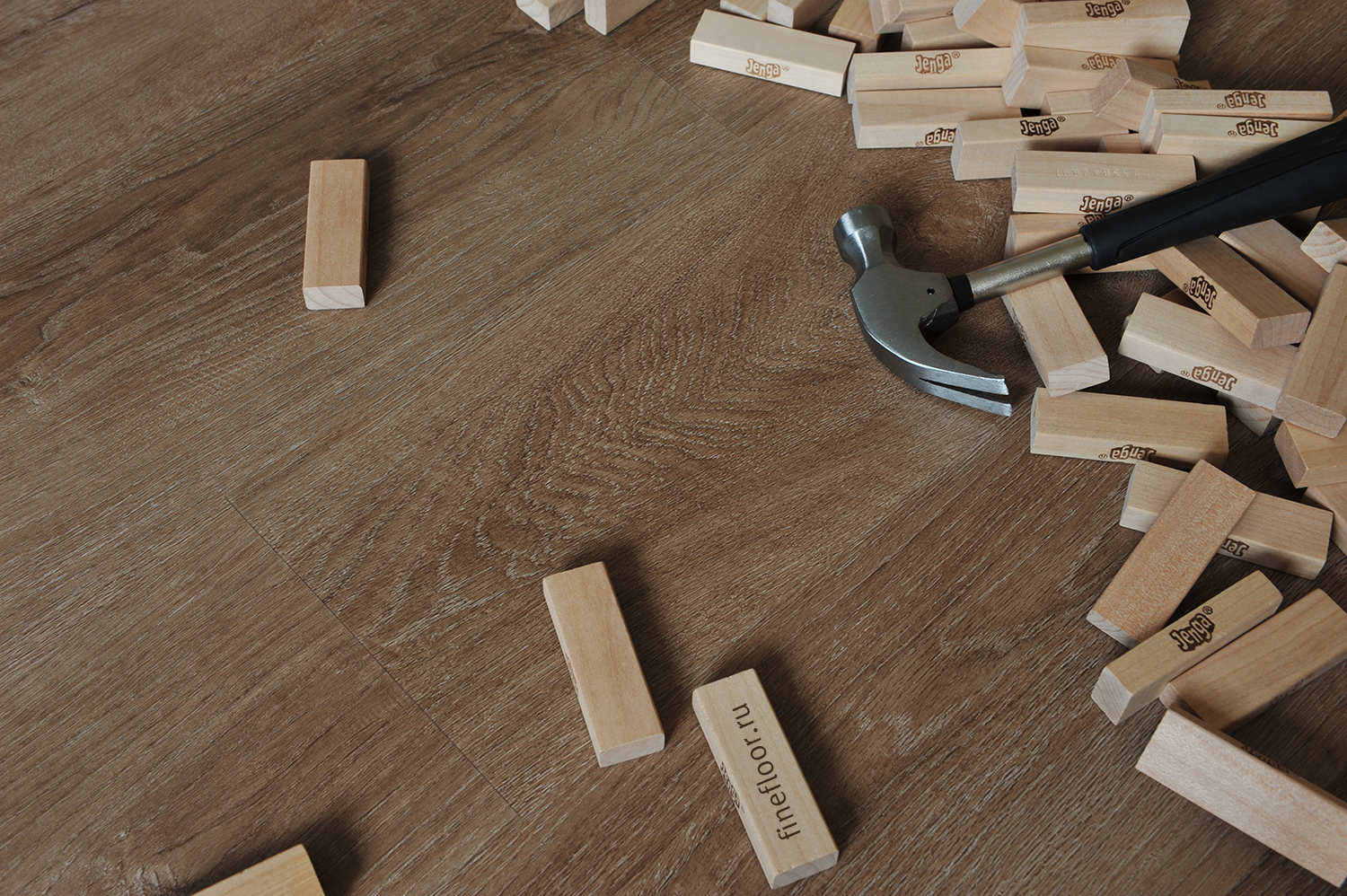 NOX-1962 Кварцвиниловая плитка EcoRich NOX Дуб Сен-Мартен