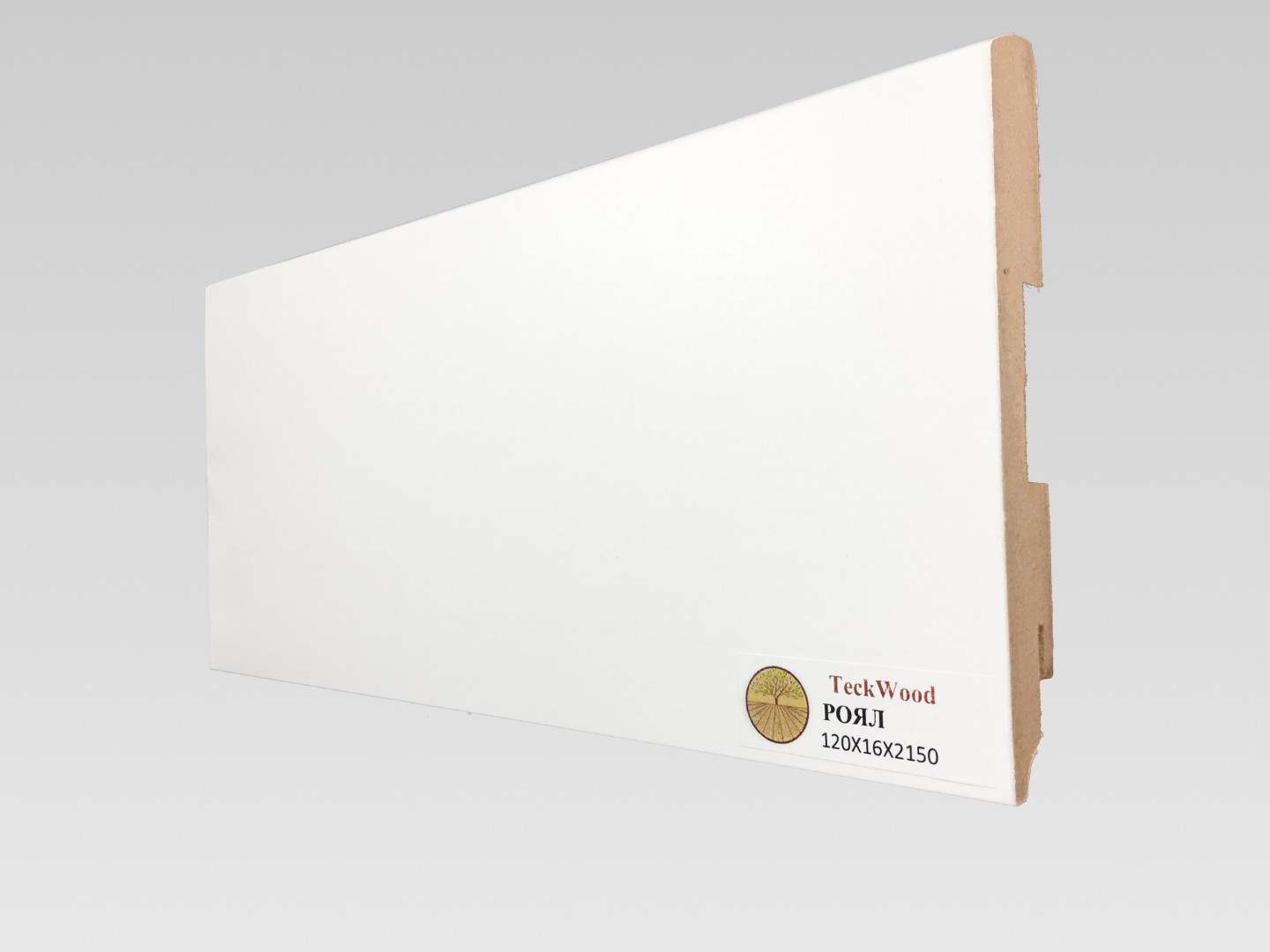 Teckwood БЕЛЫЙ РОЯЛ (120Х16)