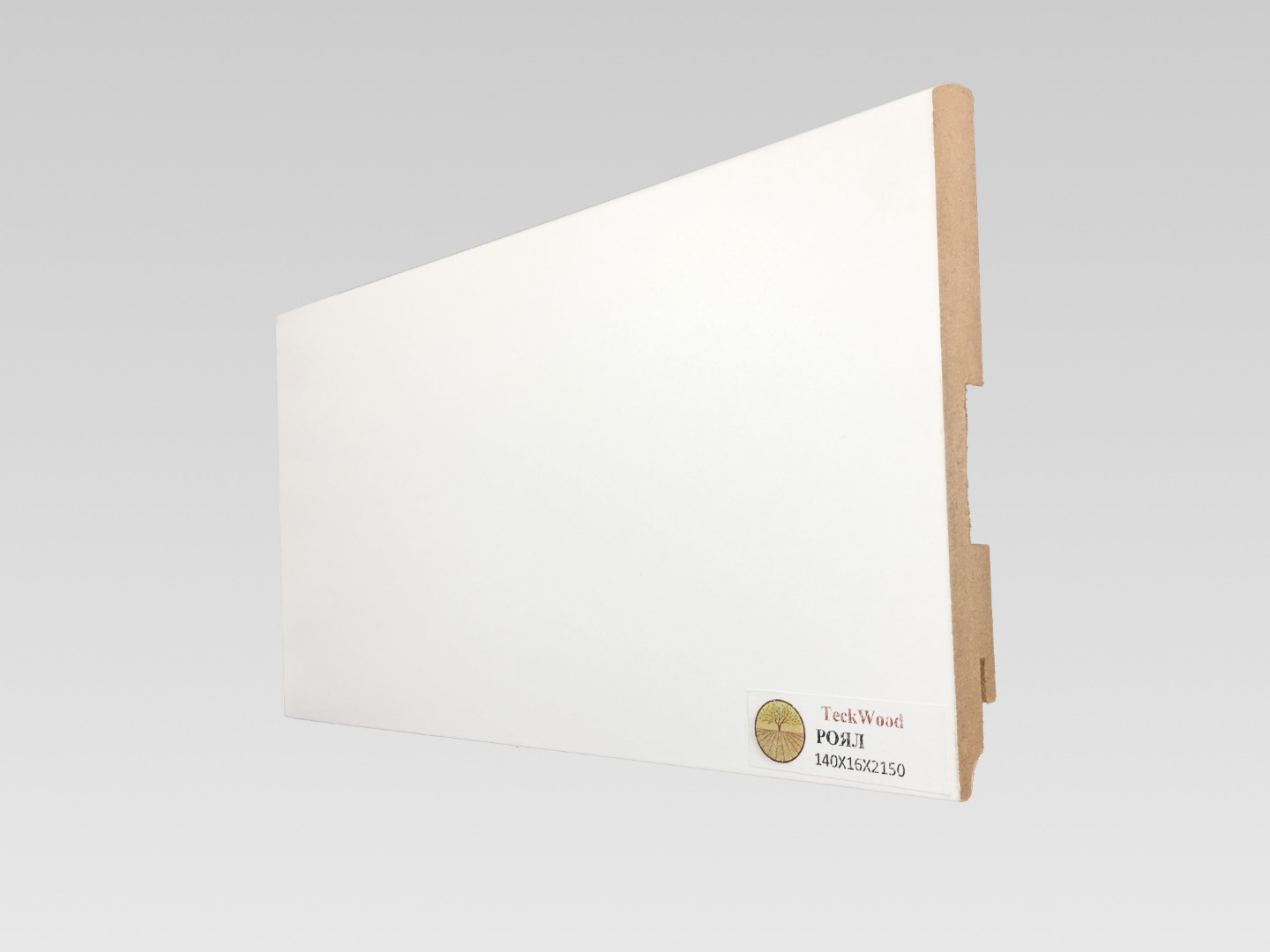 Teckwood БЕЛЫЙ РОЯЛ (140Х16)