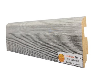 Teckwood ПЛИНТУС ДУБ ДАМАСК (75х16)