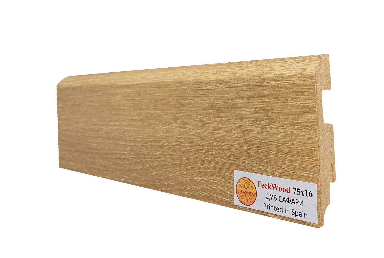 Teckwood ПЛИНТУС ДУБ САФАРИ (75х16)