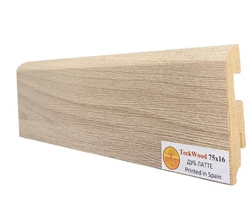 Teckwood ПЛИНТУС ДУБ ЛАТТЕ (75х16)