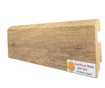 Teckwood ПЛИНТУС ДУБ ГАЛА (75х16)