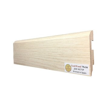 Teckwood ПЛИНТУС ДУБ ЧЕСТЕР (75х16)