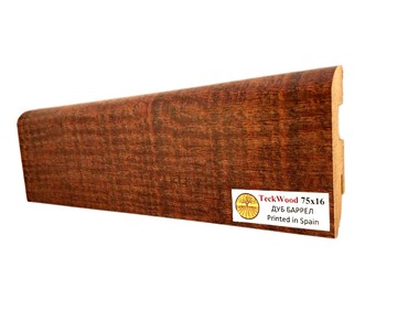Teckwood ПЛИНТУС ДУБ БАРРЕЛ (75х16)