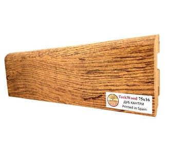 Teckwood ПЛИНТУС ДУБ КАНТРИ (75х16)