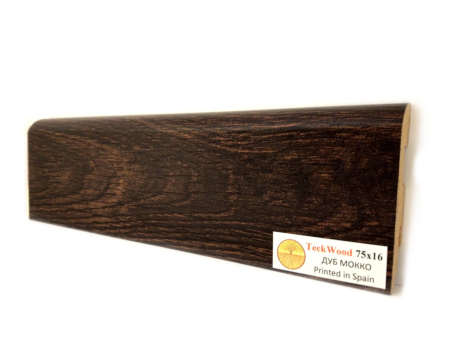 Teckwood ПЛИНТУС ДУБ МОККО (75х16)