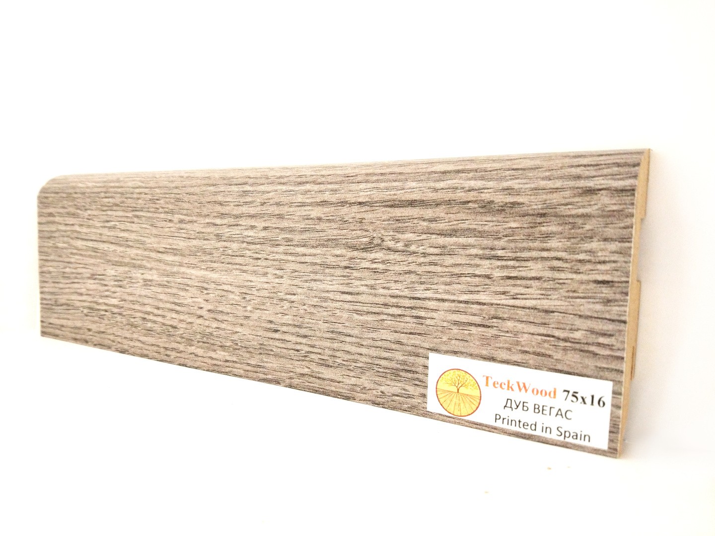 Teckwood ПЛИНТУС ДУБ ВЕГАС (75х16)