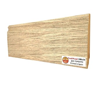 Teckwood ПЛИНТУС ДУБ ТОРОНТО (100х16)