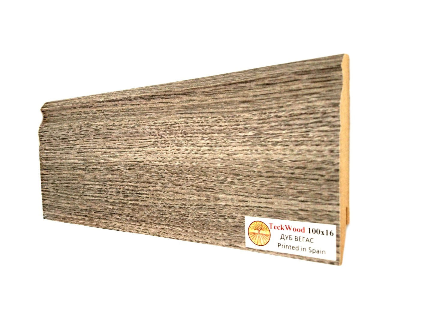 Teckwood ПЛИНТУС ДУБ ВЕГАС (100х16)