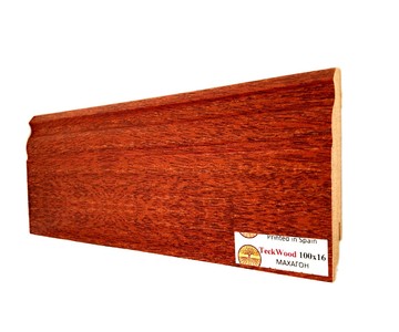 Teckwood ПЛИНТУС МАХАГОН (100х16)