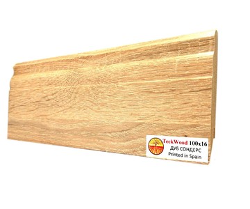 Teckwood ПЛИНТУС ДУБ СОНДЕРС (100х16)